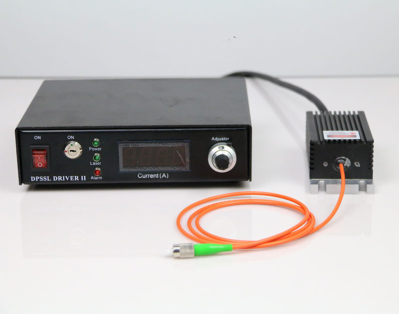 IR Laser 808nm 100mW 단일 모드 섬유 결합 레이저 CW/TTL/Analog Modulation